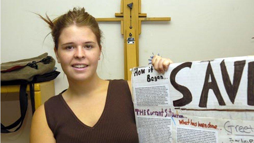 Kayla Mueller in 30 May 2013 photo