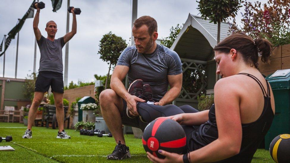 John Lewis now offers exercise classes on the roof of its Oxford Street store