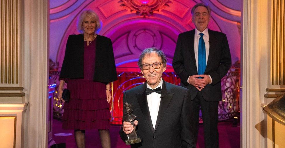 The Duchess of Cornwall, Don Black, and Lord Lloyd Webber