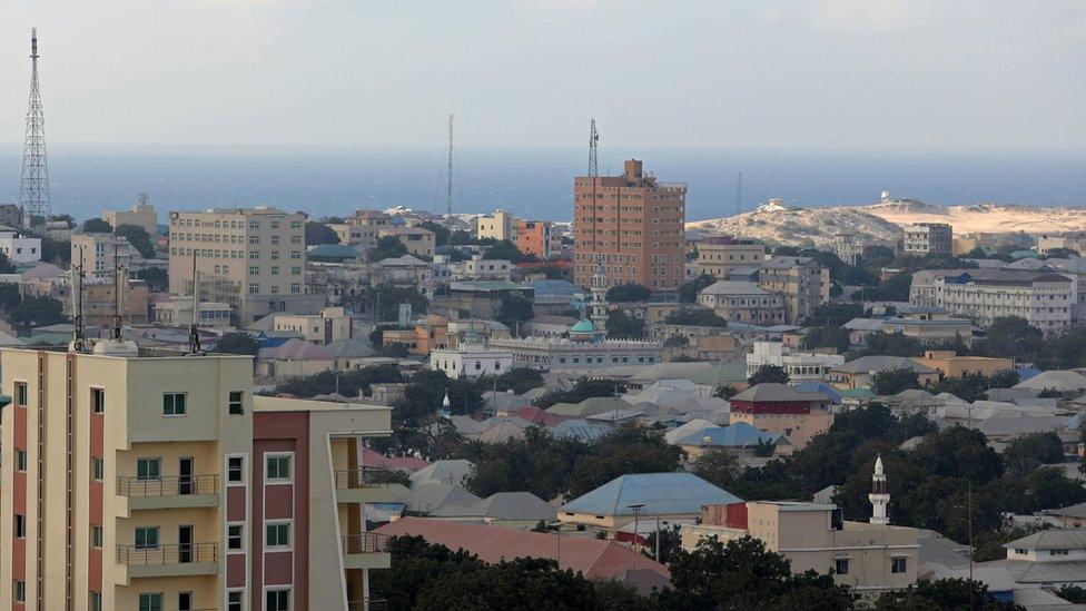 Downtown Mogadishu