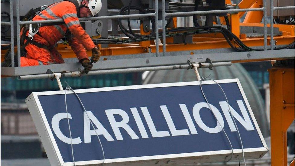 Carillion worker