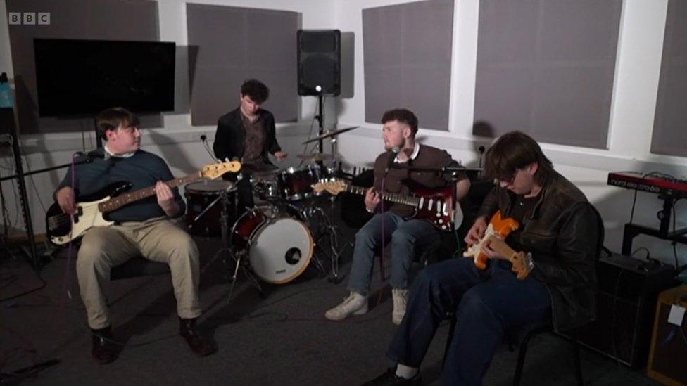 Indie band The Caymans were formed in Halifax in 2023