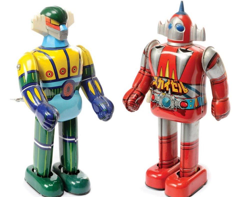 Two robots