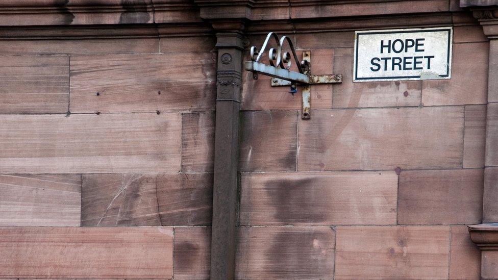 Hope Street sign