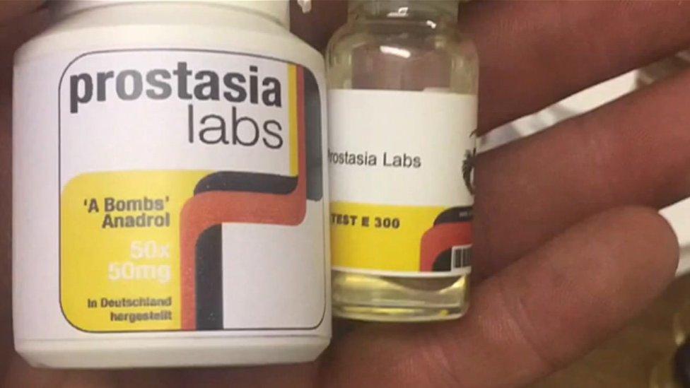 Prostasia drug in packaging