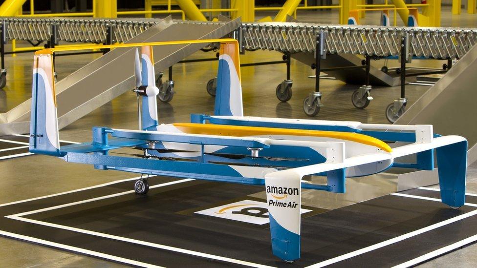 Amazon delivery drone