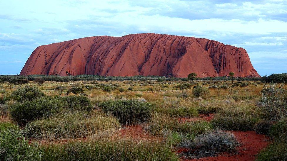 The traditional owners of Uluru ask that visitors do not venture onto the granite landmark