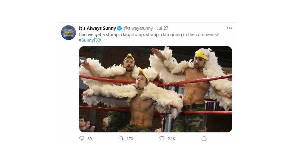 Charlie, Dennis and Mac as the Birds of War at a wrestling event they hosted for US troops