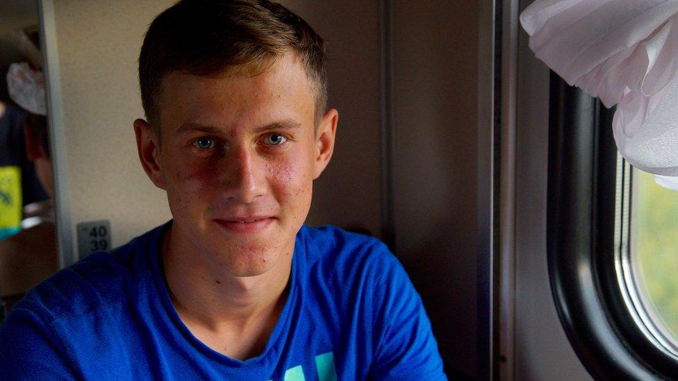 Egor is Elena's son. He begins medical school on 1 September and is "very excited".