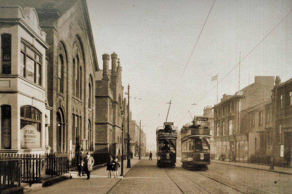 Howard Street taken from Northumberland Square approx 1910s