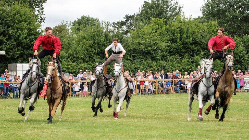 The Yeovil Show attracted about 23,000 visitors over Saturday and Sunday