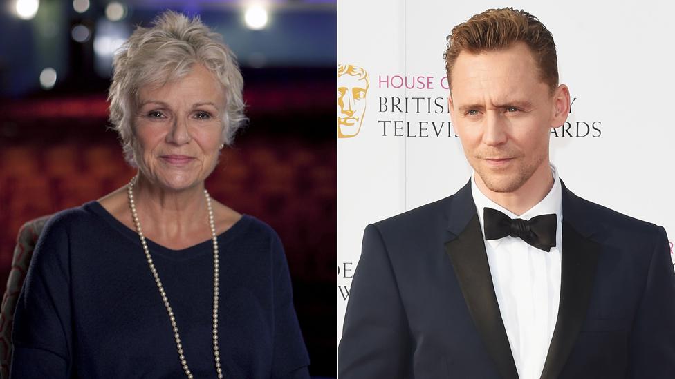 Julie Walters and Tom Hiddleston