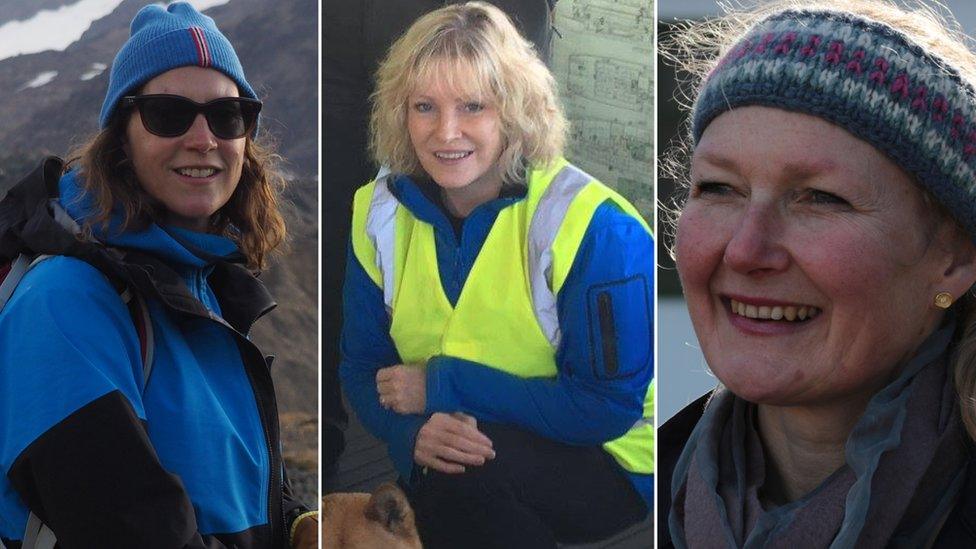 Jayne Pierce, Alison Neil, and Sarah Lurcock (picture credit: Roland Gockel)