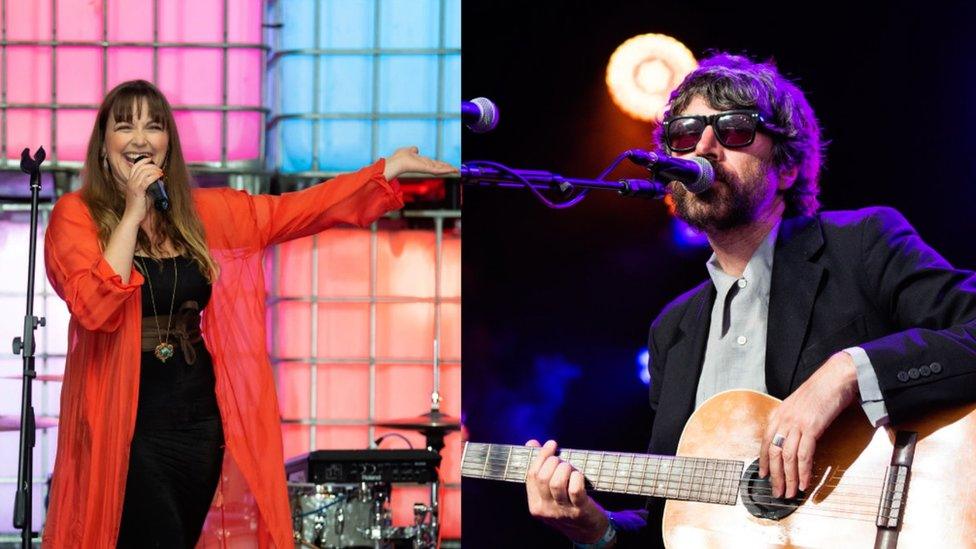 Charlotte Church and Gruff Rhys