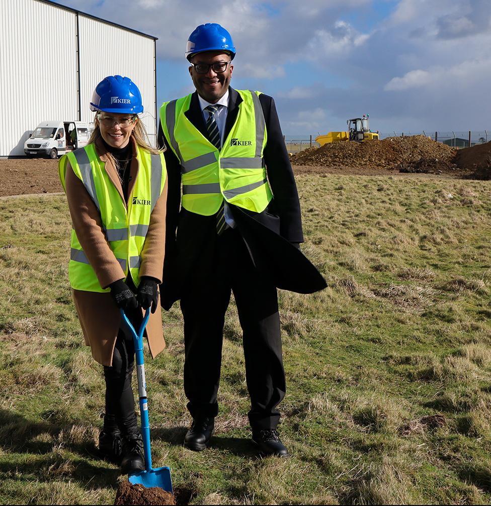 Melissa Thorpe and Kwasi Kwarteng