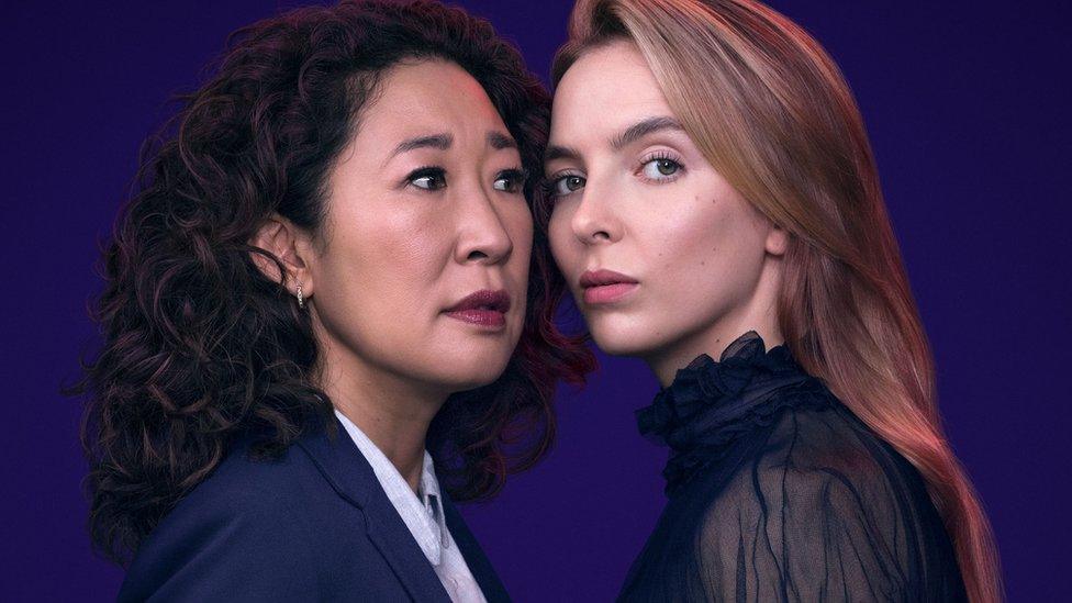 Sandra Oh and Jodie Comer