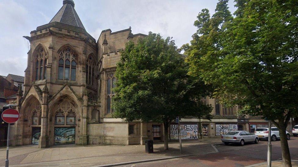 The Cotton Exchange in King William Street, Blackburn