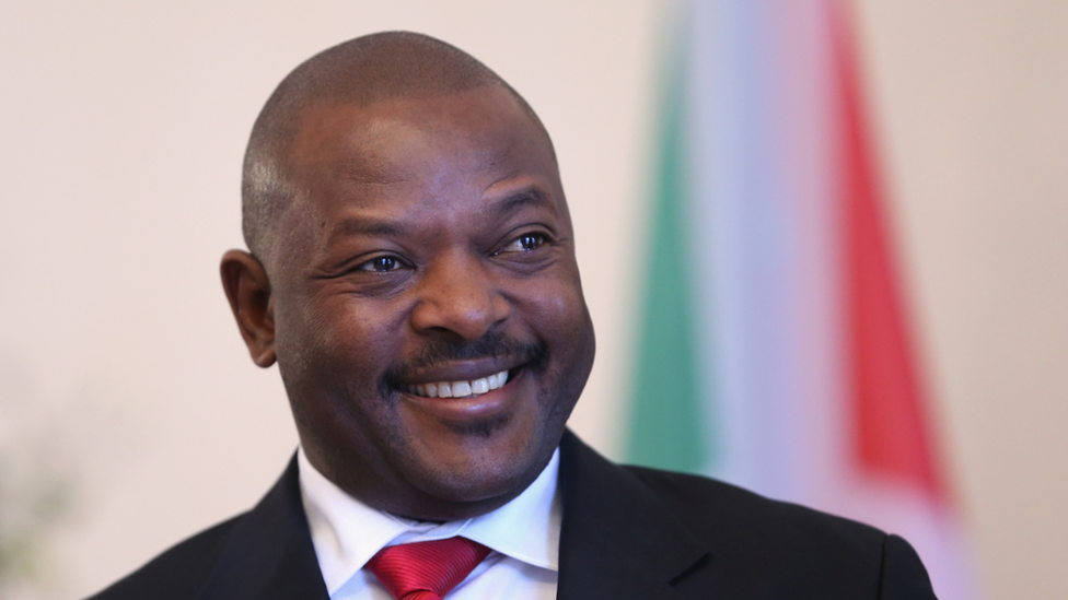 Burundian President Pierre Nkurunziza