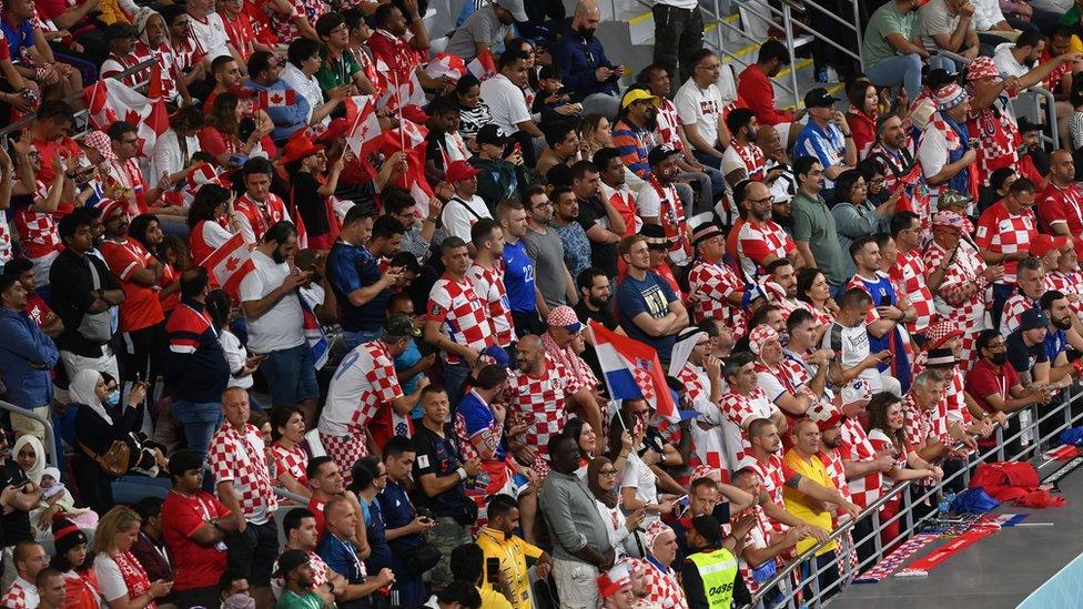 Croatia fans