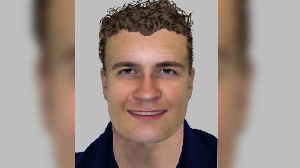 An e-fit image of a man wanted in connection with an incident at a Sheffield park