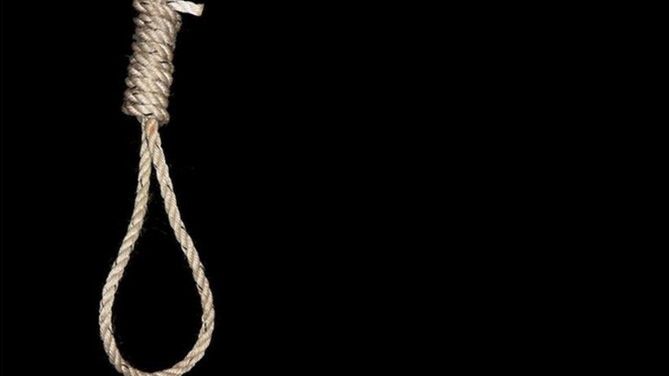 An example of hangman's noose