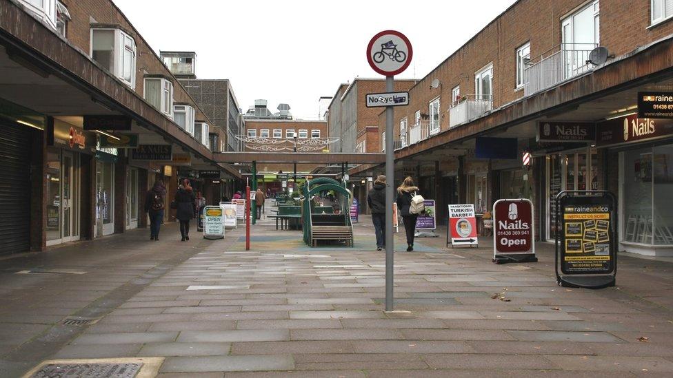 Stevenage town centre