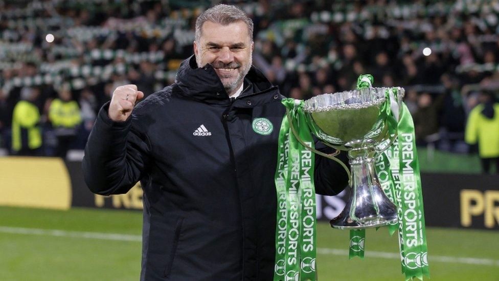 Celtic manager Ange Postecoglou