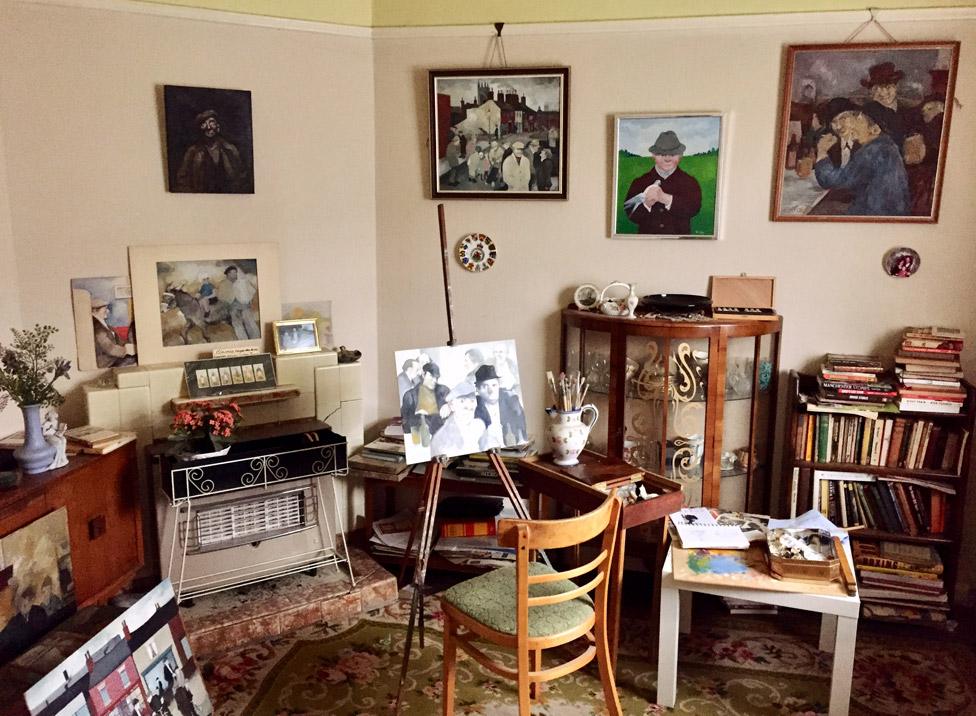 Eric Tucker's parlour/studio