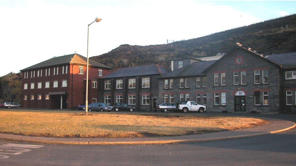 Former marine laboratory in the 1970s