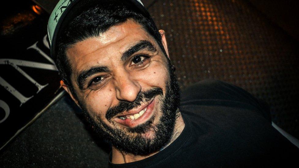 Photo dated on June 24, 2012 of Pavlos Fyssas. The 34-year-old was fatally stabbed in the working-class Athens district of Keratsini early on September 18, 2013