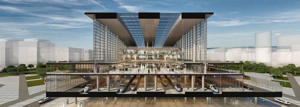 Big Urban Project winner Astana Train Station (Kazakhstan) by Tabaniliogu Architects