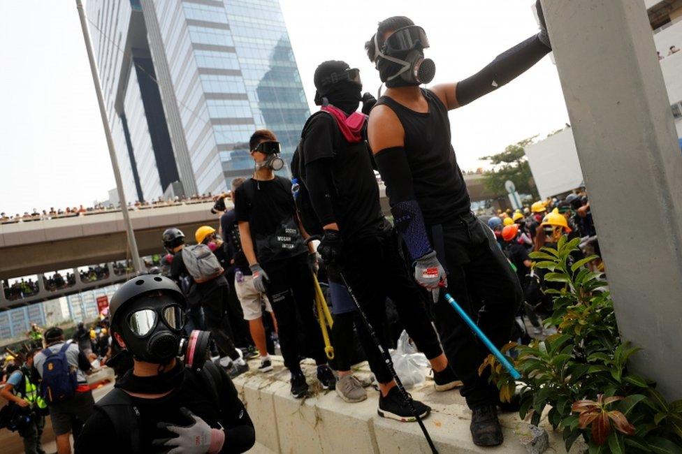 Protest in Hong Kong