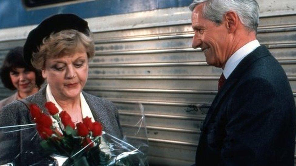 Angels Lansbury in Murder She Wrote