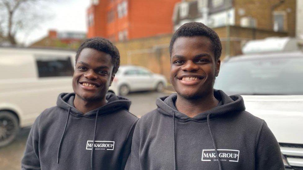 Twins John and James Makanjuola