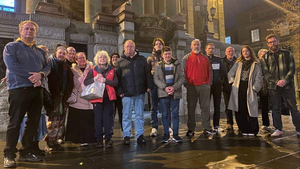 Birkenhead Market traders