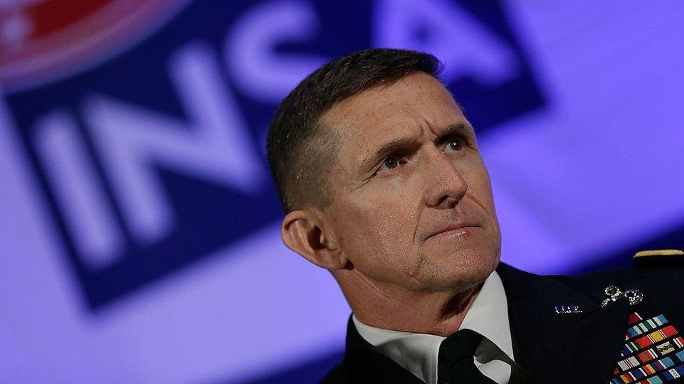 Defense Intelligence Agency Director Lt. Gen. Michael Flynn speaks in Washington, DC.