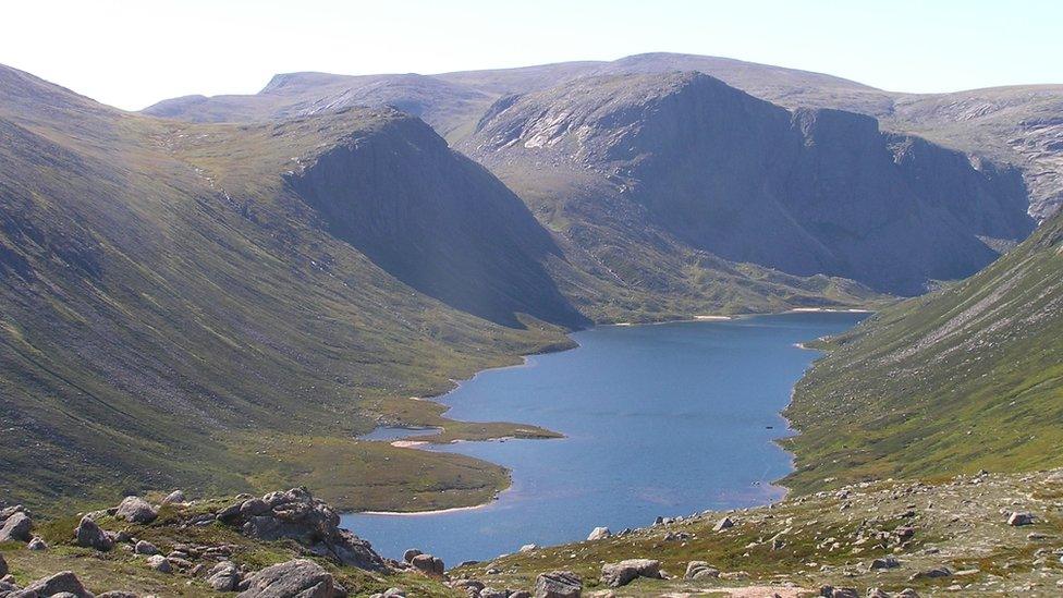 A landscape of the Cairngorms