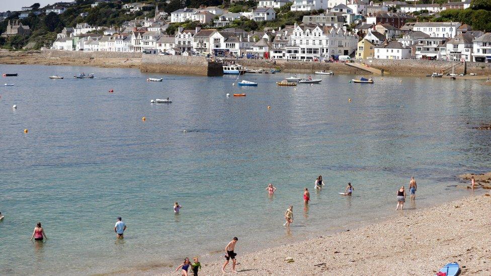 Beach in Cornwall