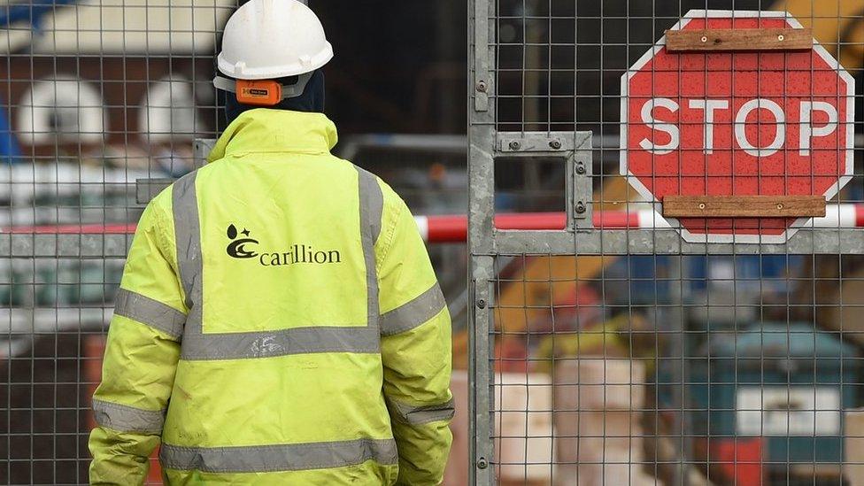 Carillion worker