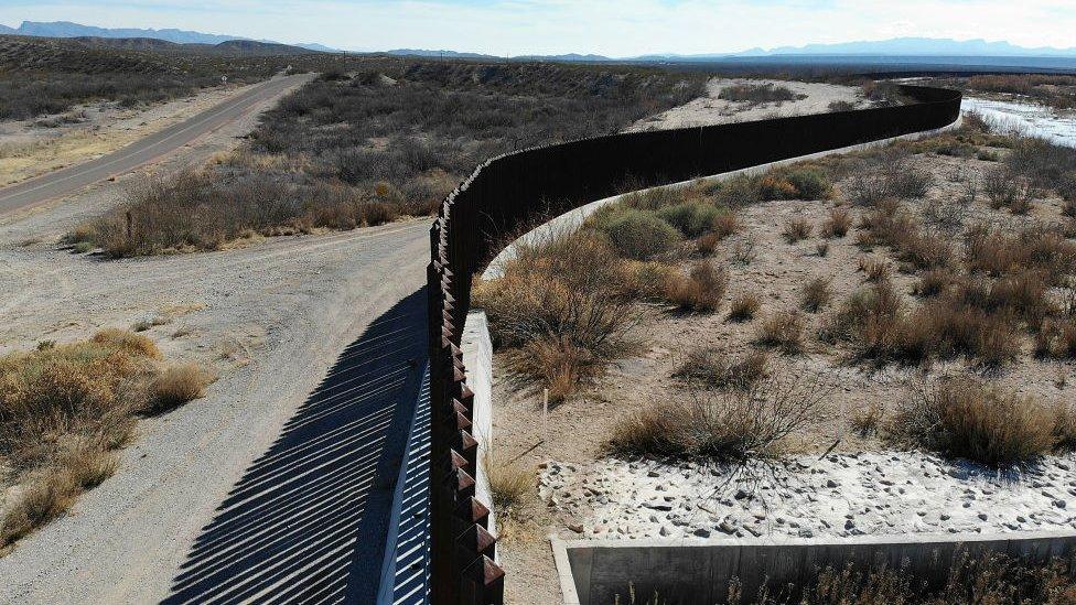 The border fence