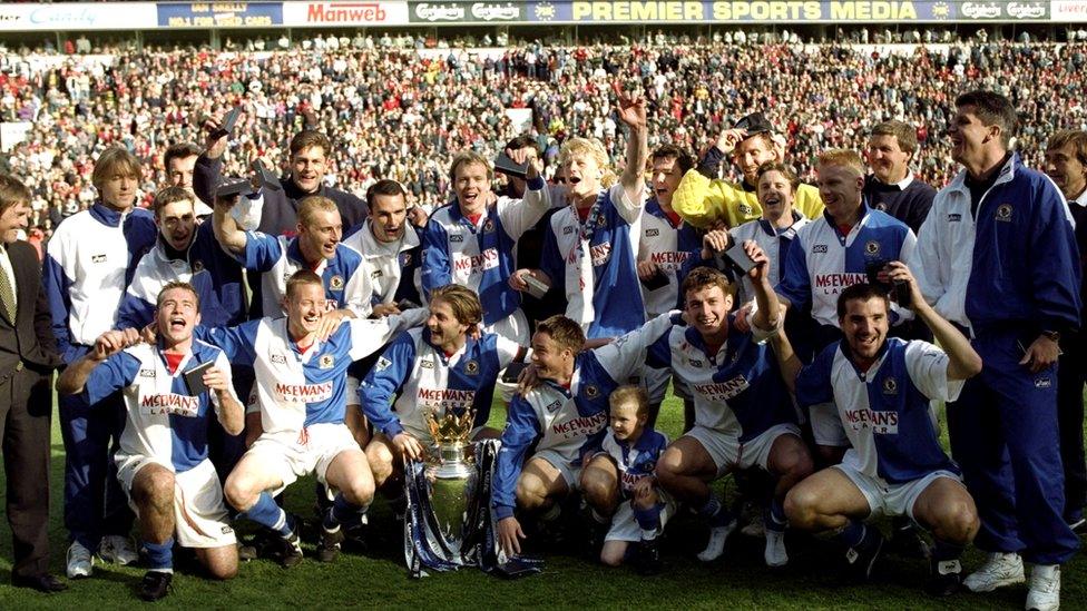 Blackburn Rovers 1994/1995 title