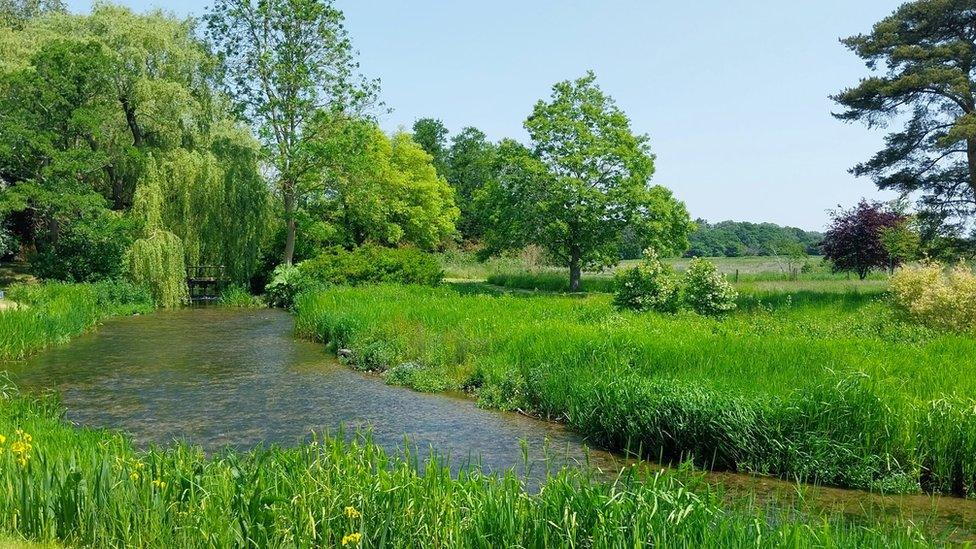 River Nar in Norfolk.