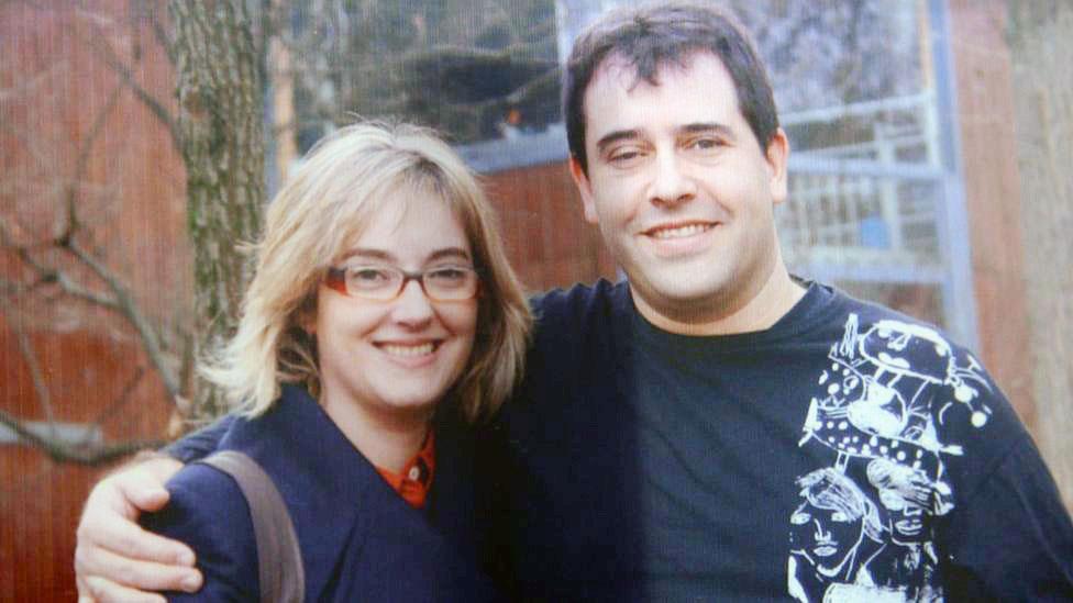 Gemma Catalá and her late husband, Jordi