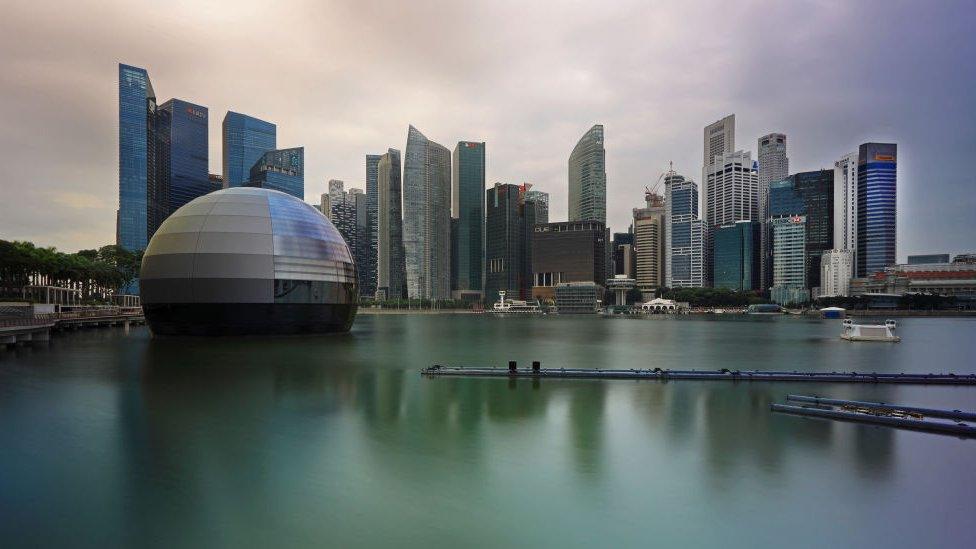 Singapore skyline