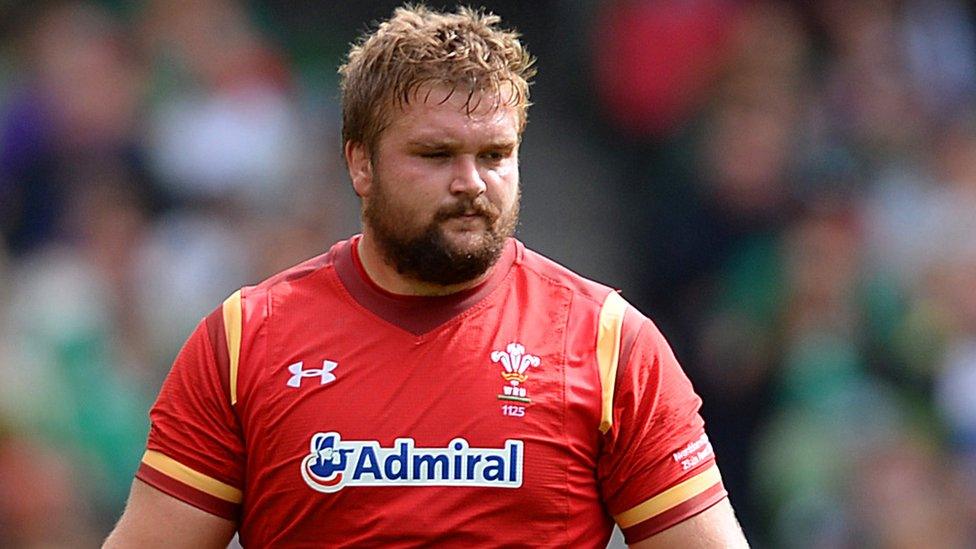 Wales prop Tomas Francis