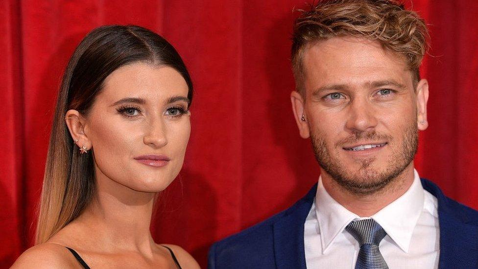 Charley Webb and Matthew Wolfenden