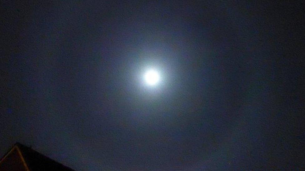 Full Moon halo