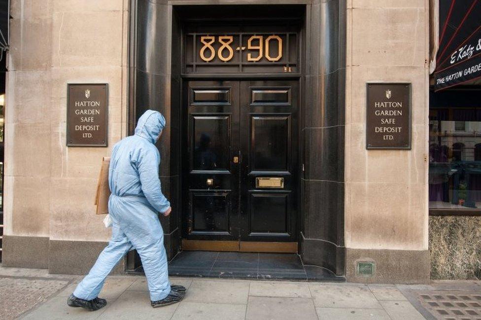 Hatton Garden Safety Deposit exterior
