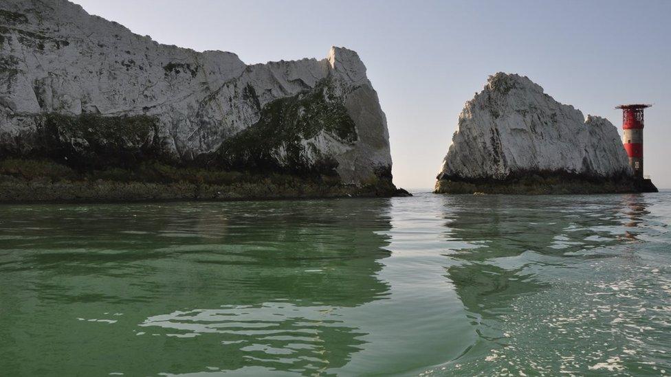 The Needles on the Isle of Wight