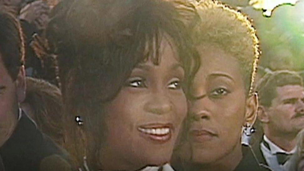 Whitney Houston and Robyn Crawford